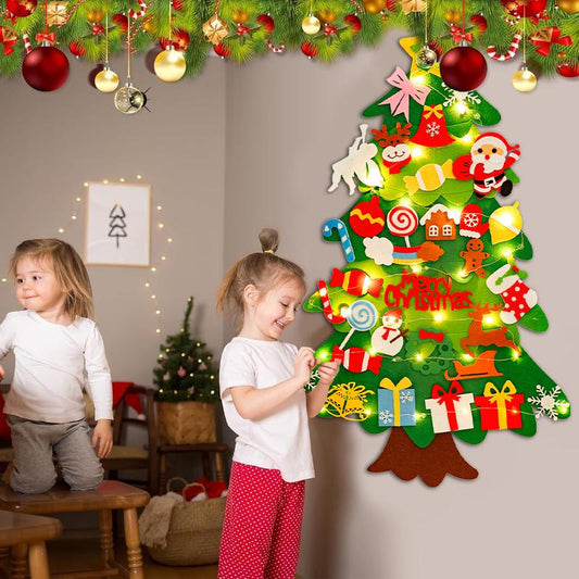 Kids DIY Christmas Tree