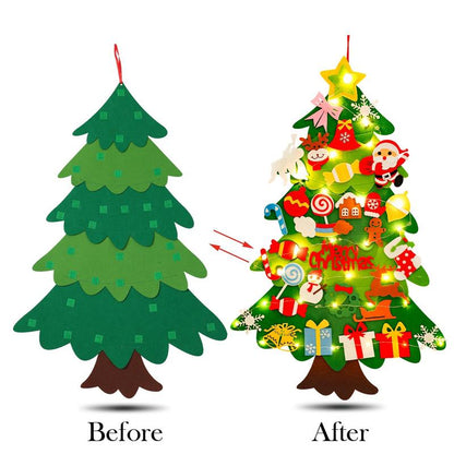 Kids DIY Christmas Tree