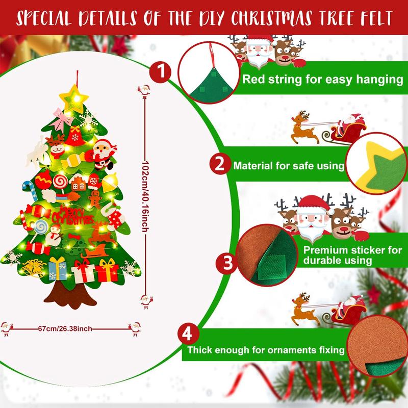 Kids’ Stick & Style Christmas Tree